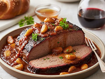 100 Garlic Clove Brisket