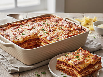 Easy Homemade Lasagna
