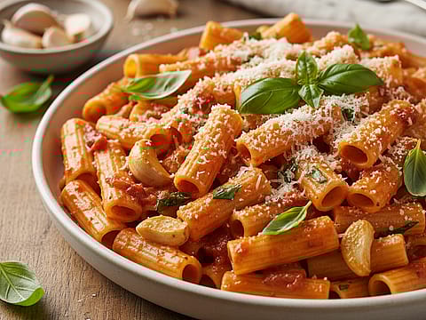 100 Garlic Cloves Pasta