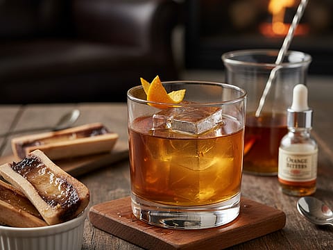 Bone Marrow Bourbon Cocktail