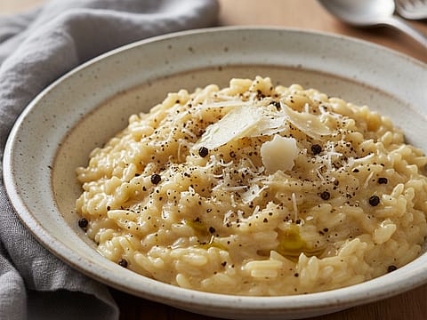 Cacio e Pepe Risotto