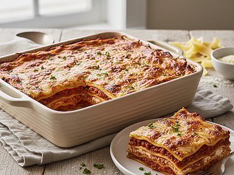 Easy Homemade Lasagna