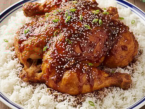 Giant General Tso's Chicken