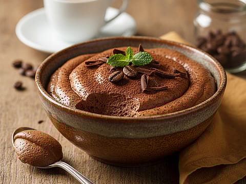 Mocha Chocolate Mousse