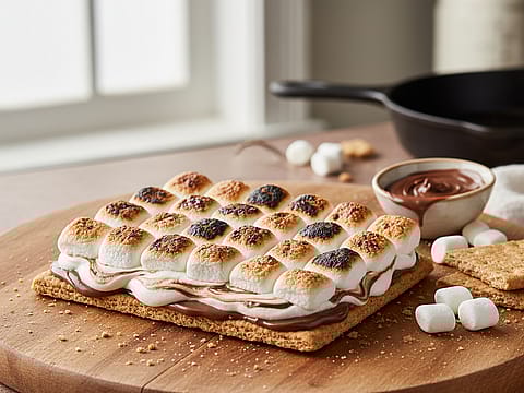 Open-Face S'mores