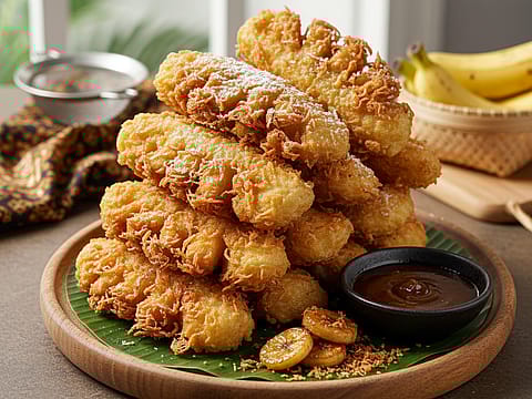 Pisang Goreng Kipas Jumbo Super Kriuk