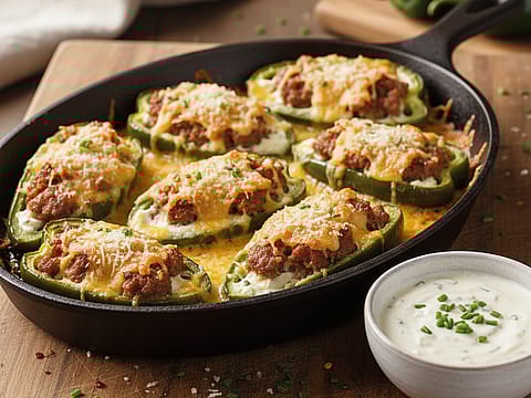 Sausage Stuffed Jalapeños