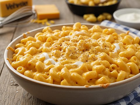 World's Cheesiest Microwave Mac & Cheese