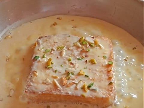 Milk Custard Toast
