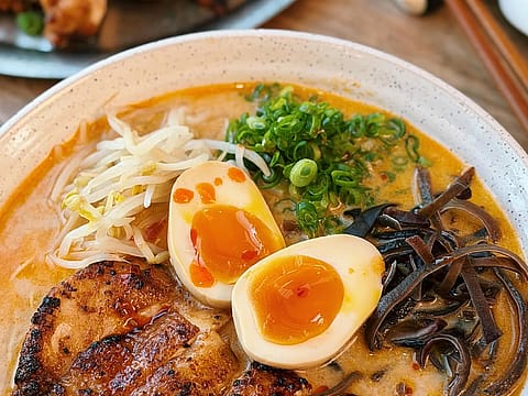Creamy Chicken Miso Ramen