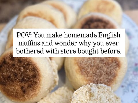 Homemade English Muffins