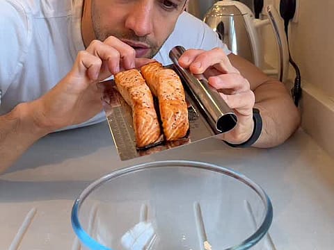 High Protein Salmon Salad