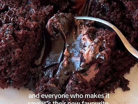 Brownie Batter Lava Cake