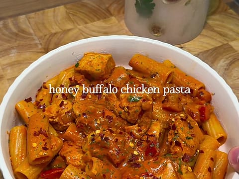 Honey Buffalo Chicken Pasta