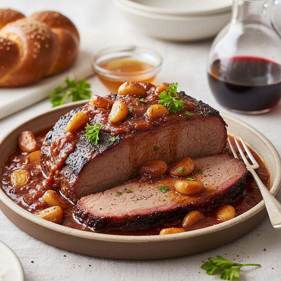 100 Garlic Clove Brisket