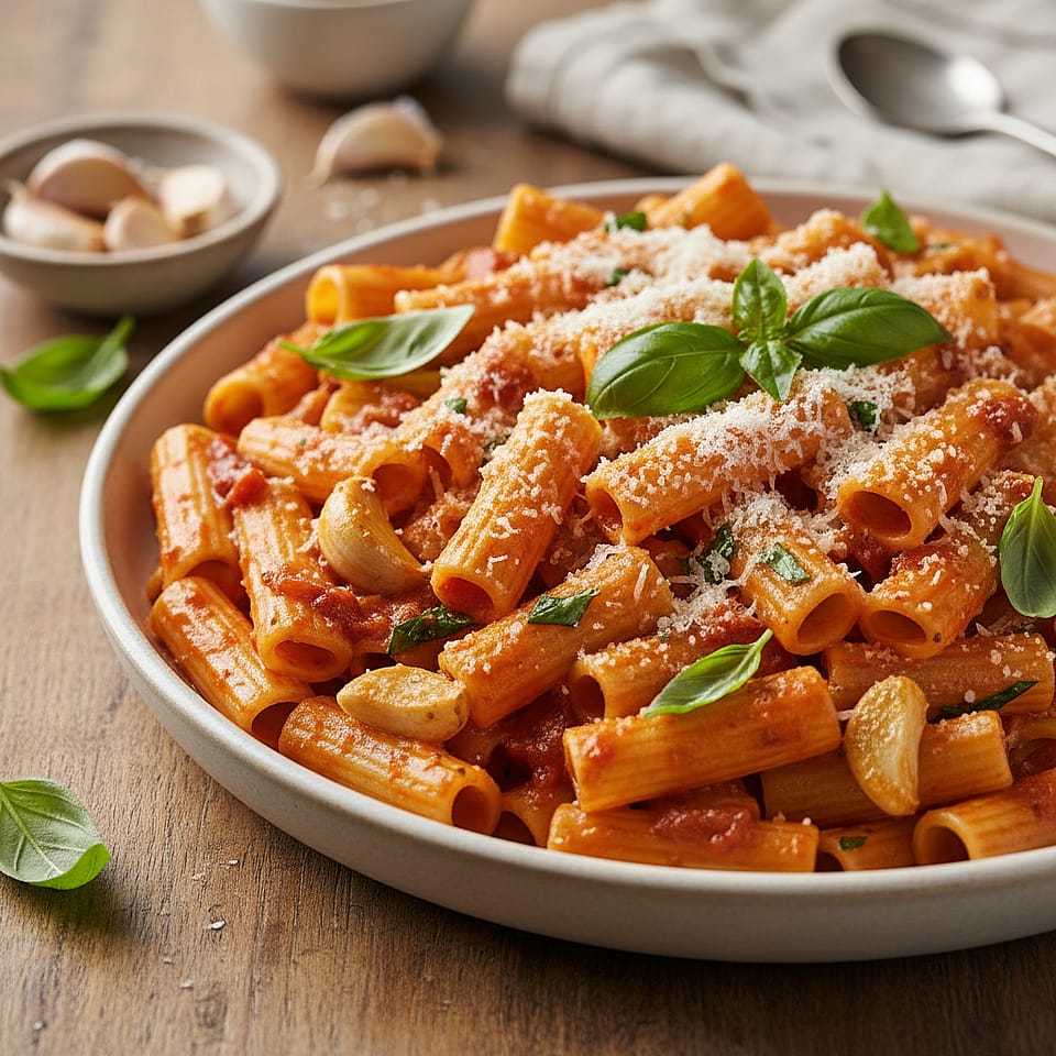 100 Garlic Cloves Pasta