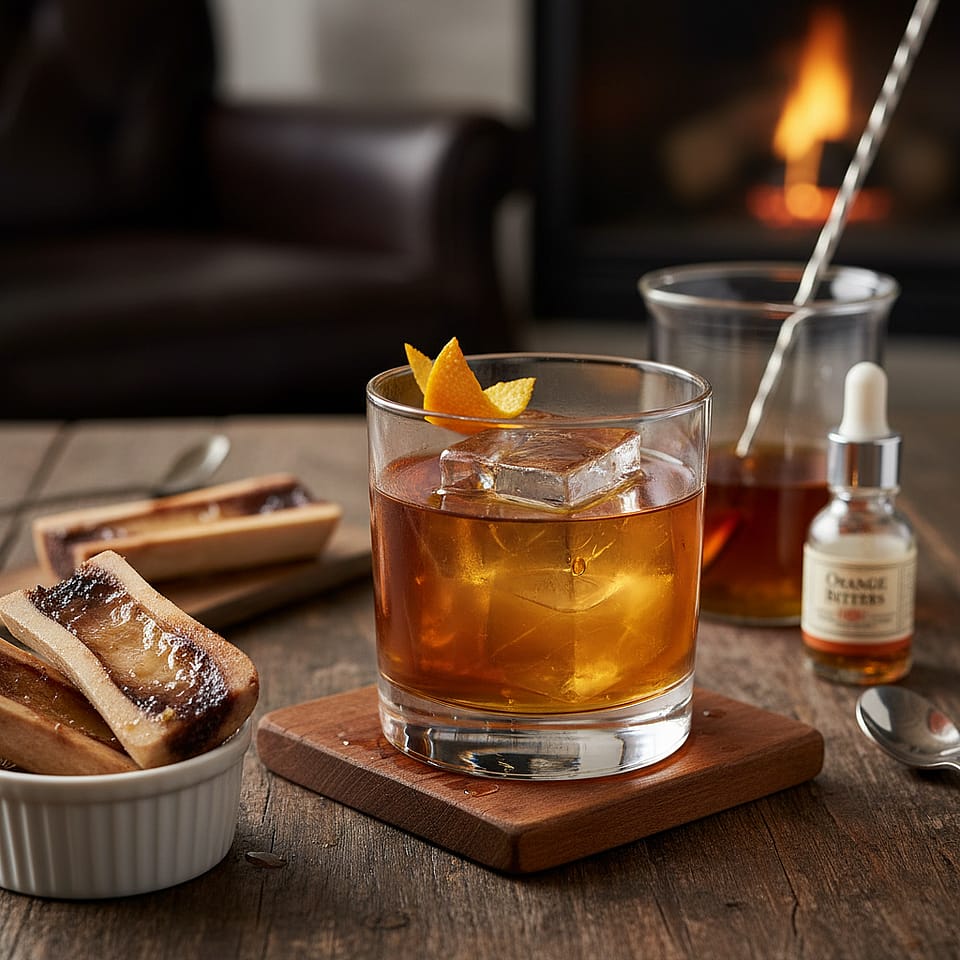 Bone Marrow Bourbon Cocktail