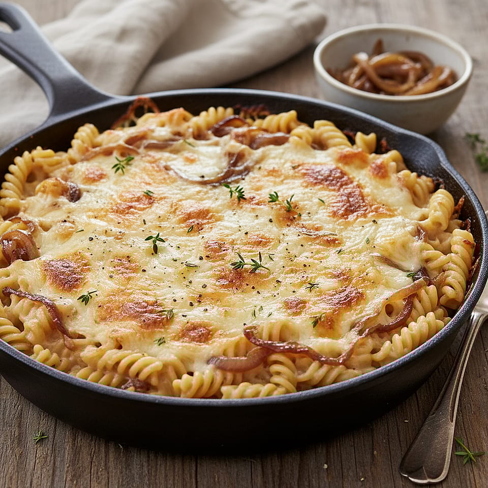 French Onion Soup Mac & Cheese