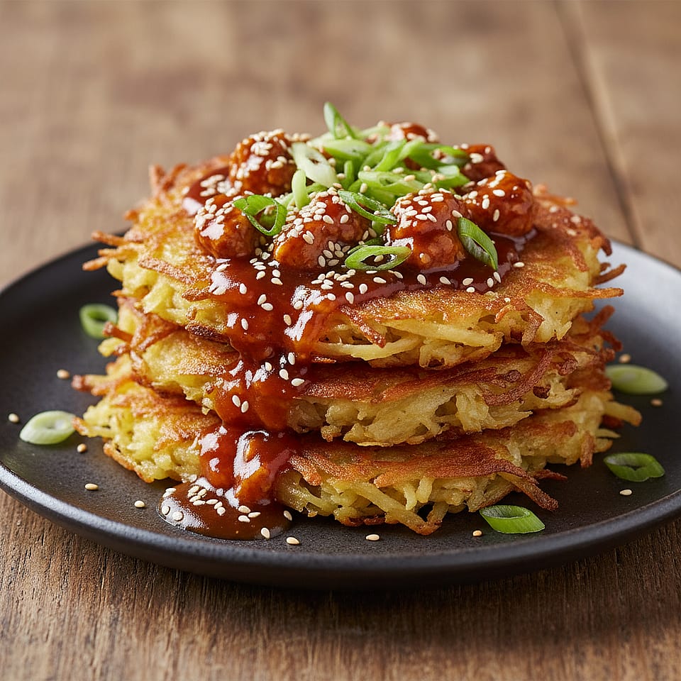 General Tso's Latkes