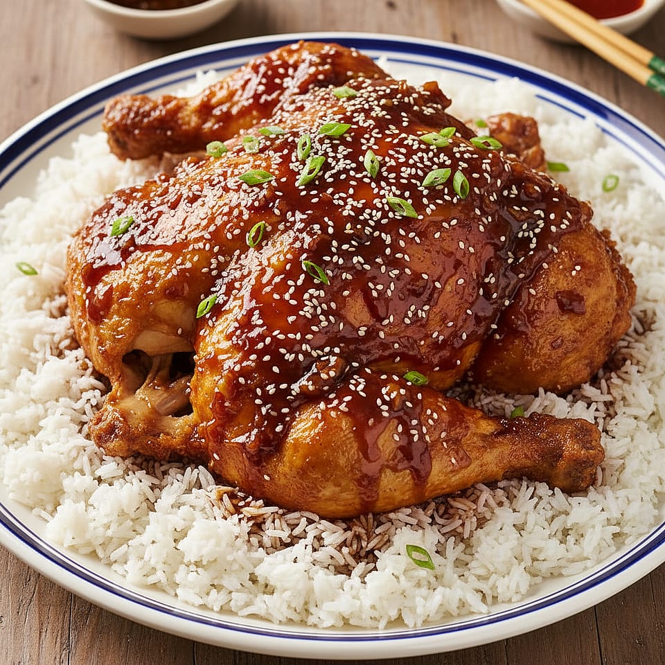 Giant General Tso's Chicken