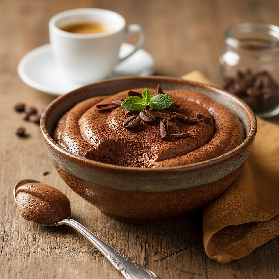 Mocha Chocolate Mousse
