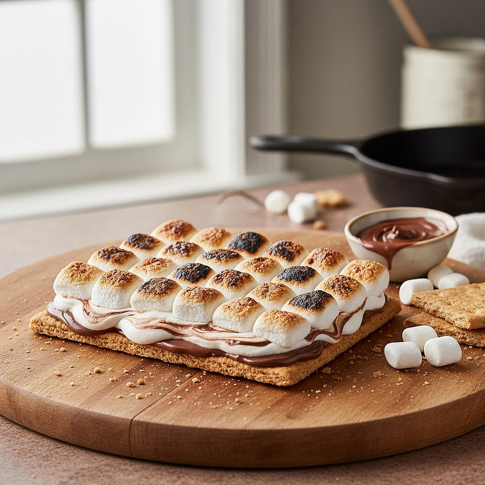 Open-Face S'mores