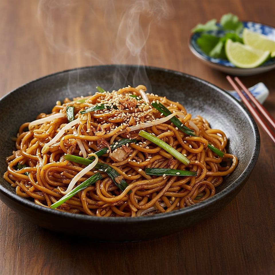 Resep Bakmi Goreng Hong Kong Berbumbu Sederhana yang Gurih Mulur