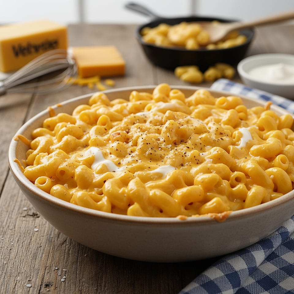 World's Cheesiest Microwave Mac & Cheese