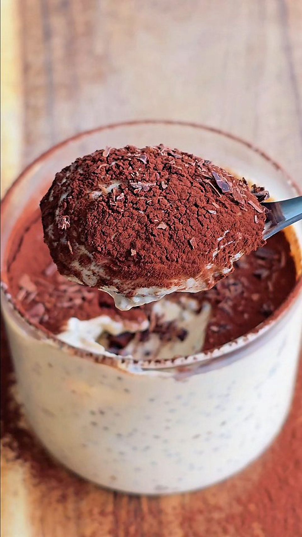 Tiramisú Proteico de Café