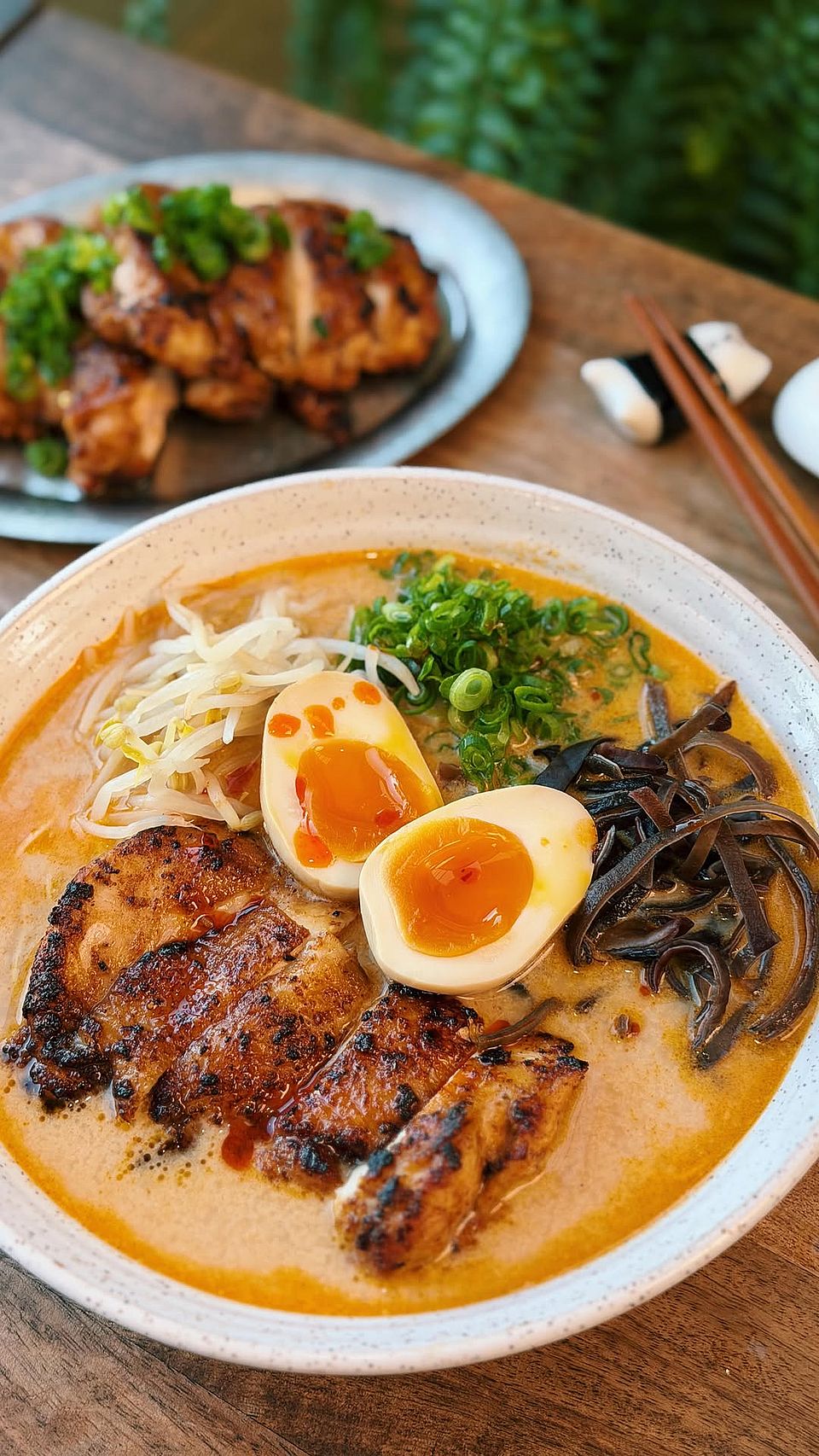 Creamy Chicken Miso Ramen