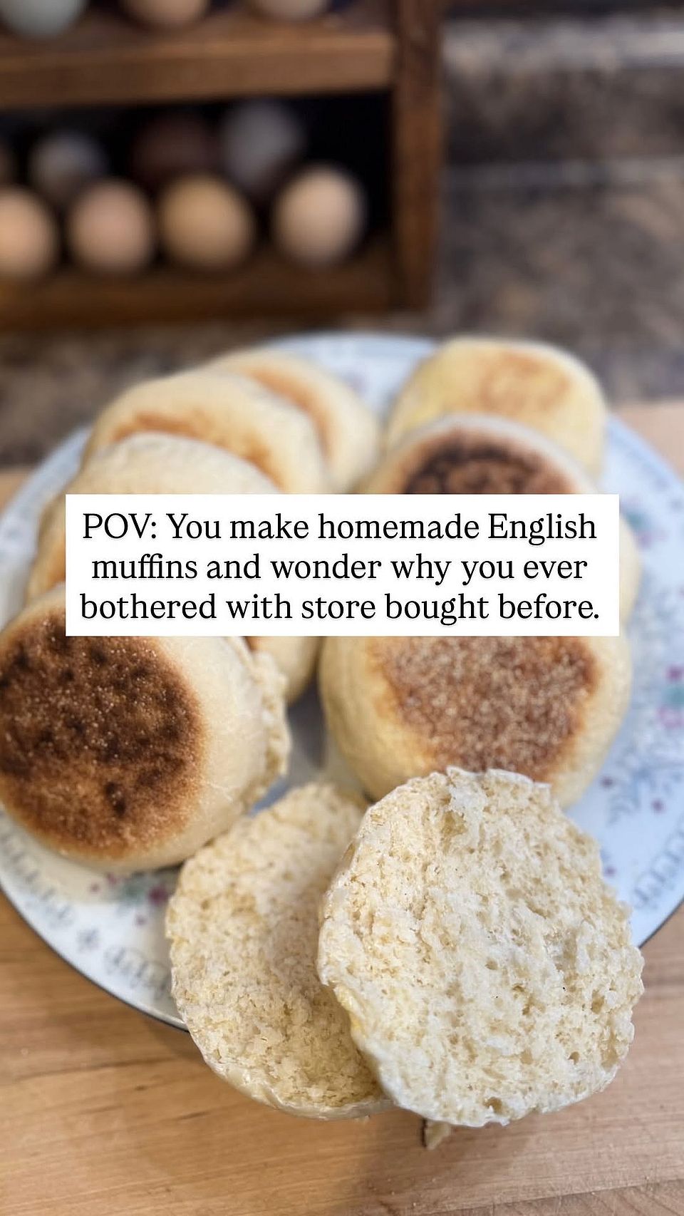 Homemade English Muffins