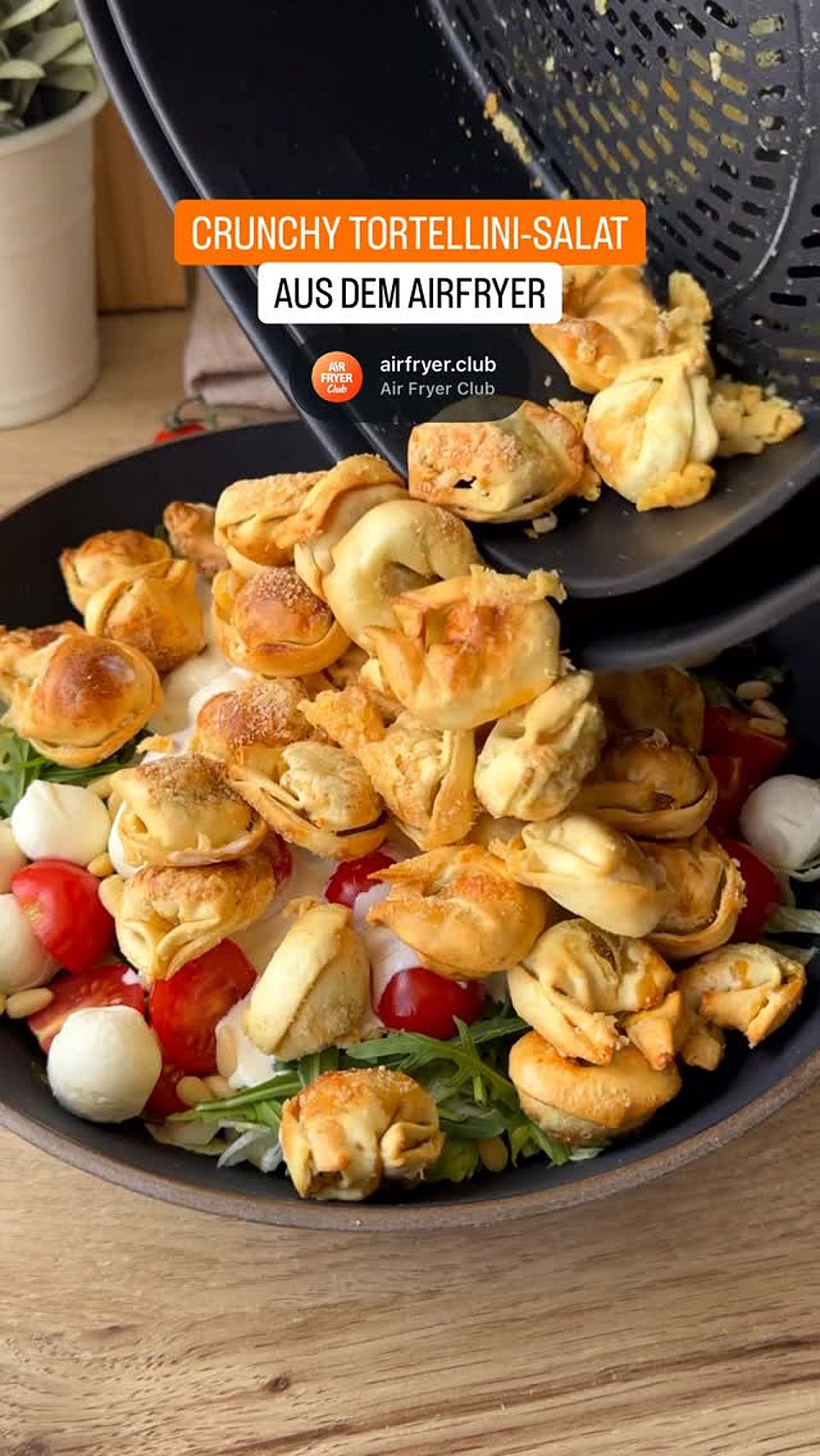 Crunchy Tortellini Salat