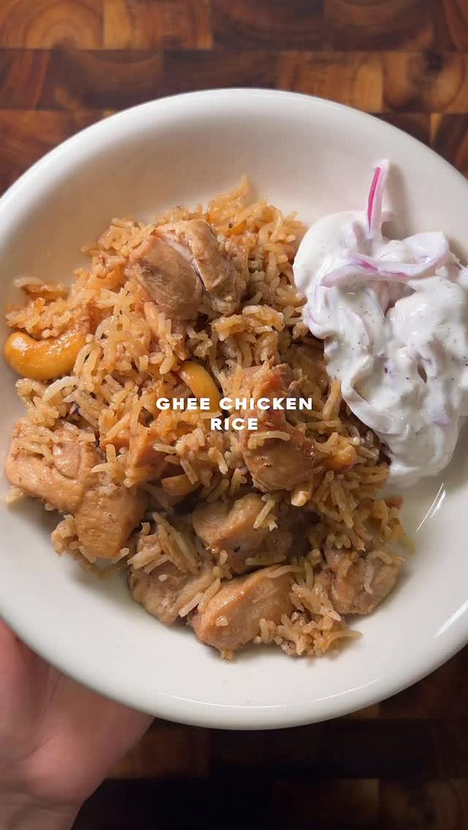 Ghee Chicken Rice