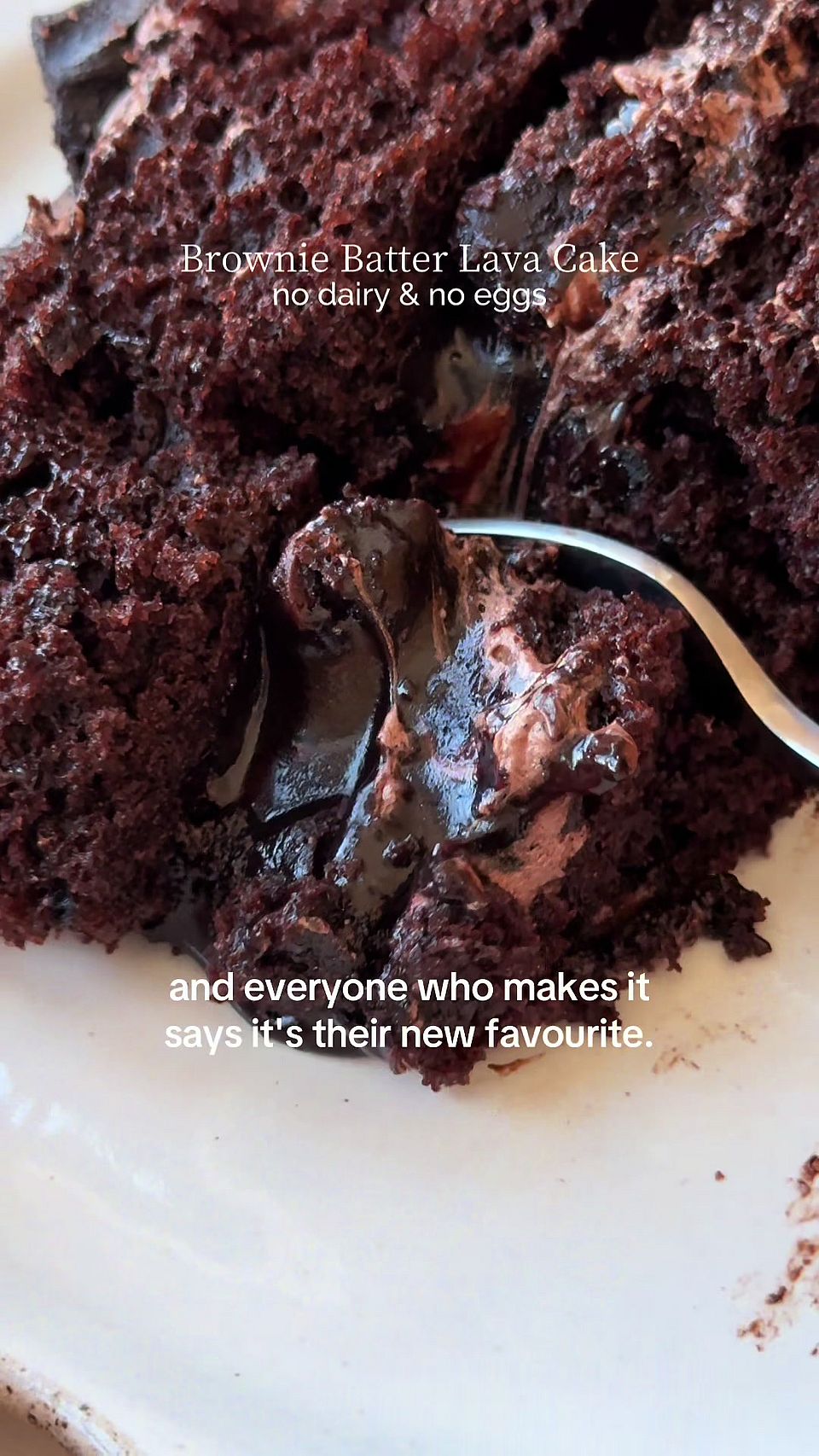 Brownie Batter Lava Cake