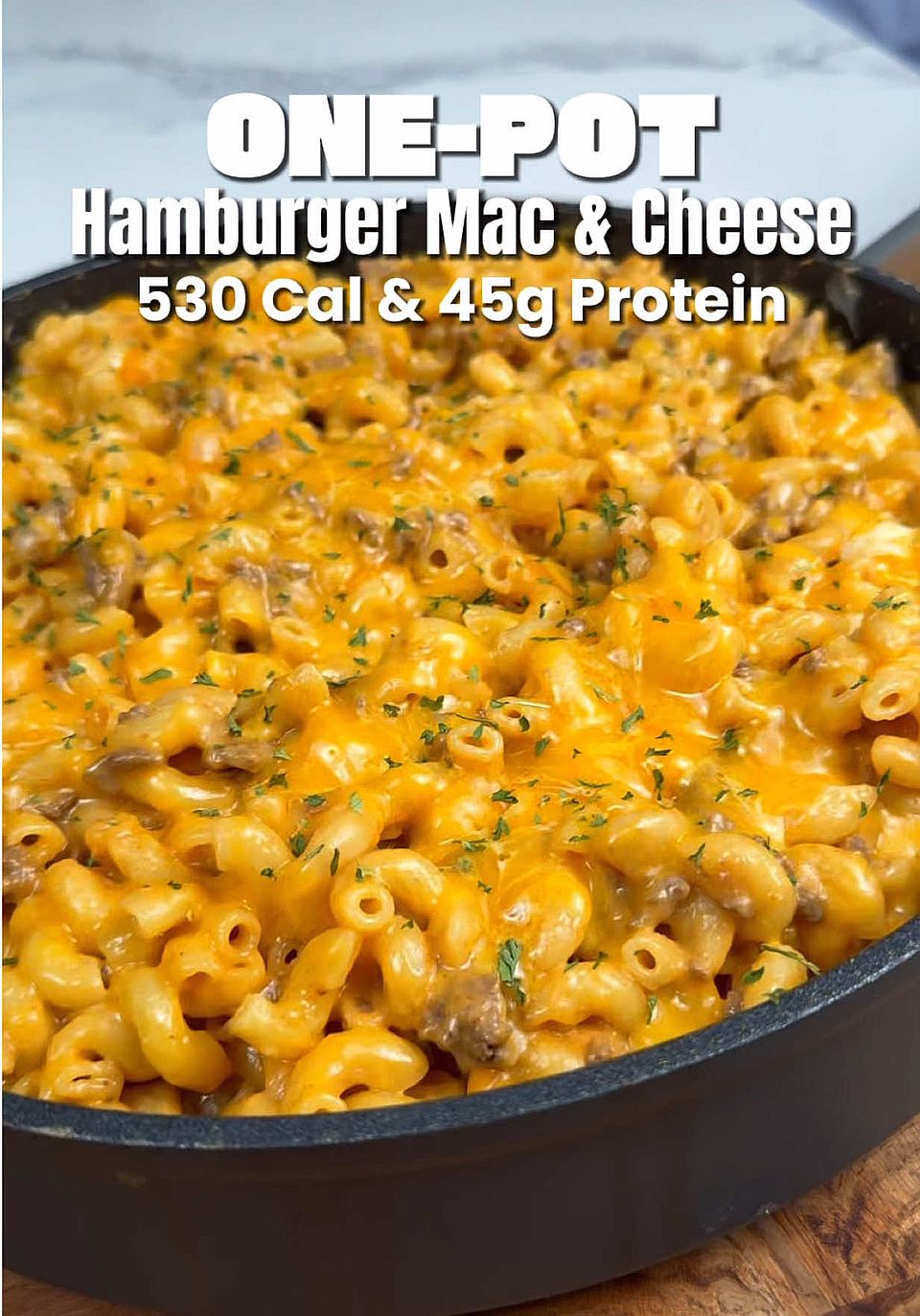 One-Pot Hamburger Mac & Cheese